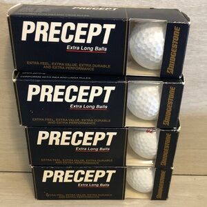 Bridgestone Precept Extra Long golf balls Bundle Lot of 12 NIB NEW